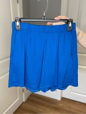 Dailystory Watermelon Cobalt Blue Shorts